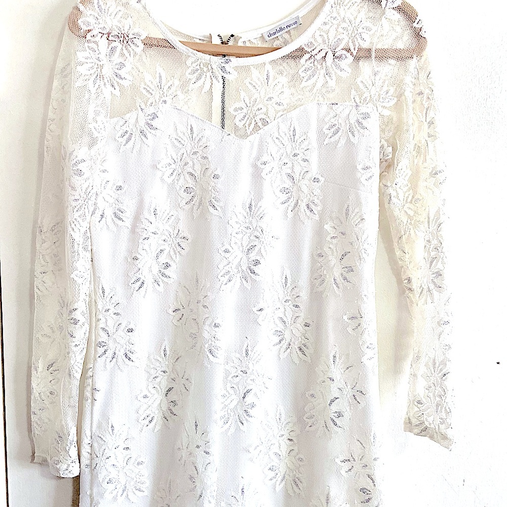 Long sleeve lace dress
